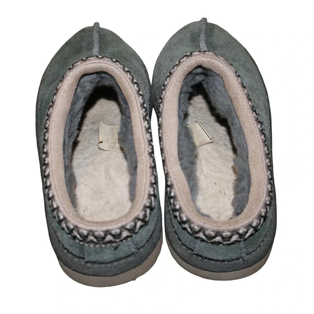 UGG Tasman‎ II Slippers. Kids Size 1, UK 13. Green